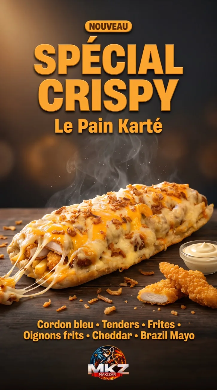 Affiche promotion Makizar · réalisation AF Prod